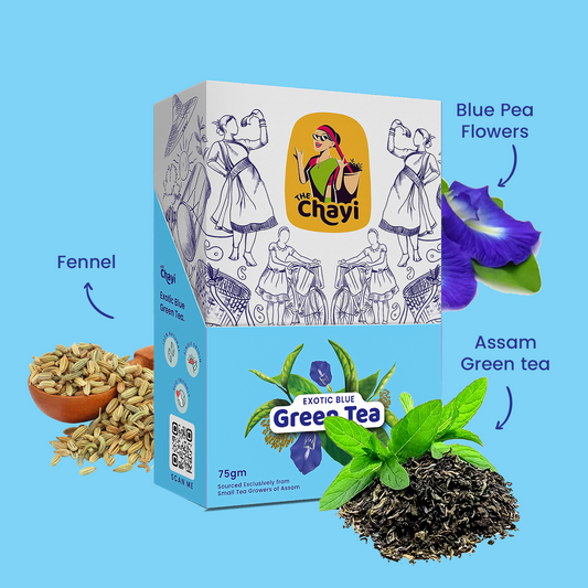 Exotic Blue Green Tea