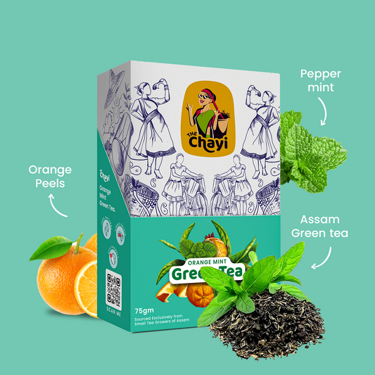Orange Mint Green Tea