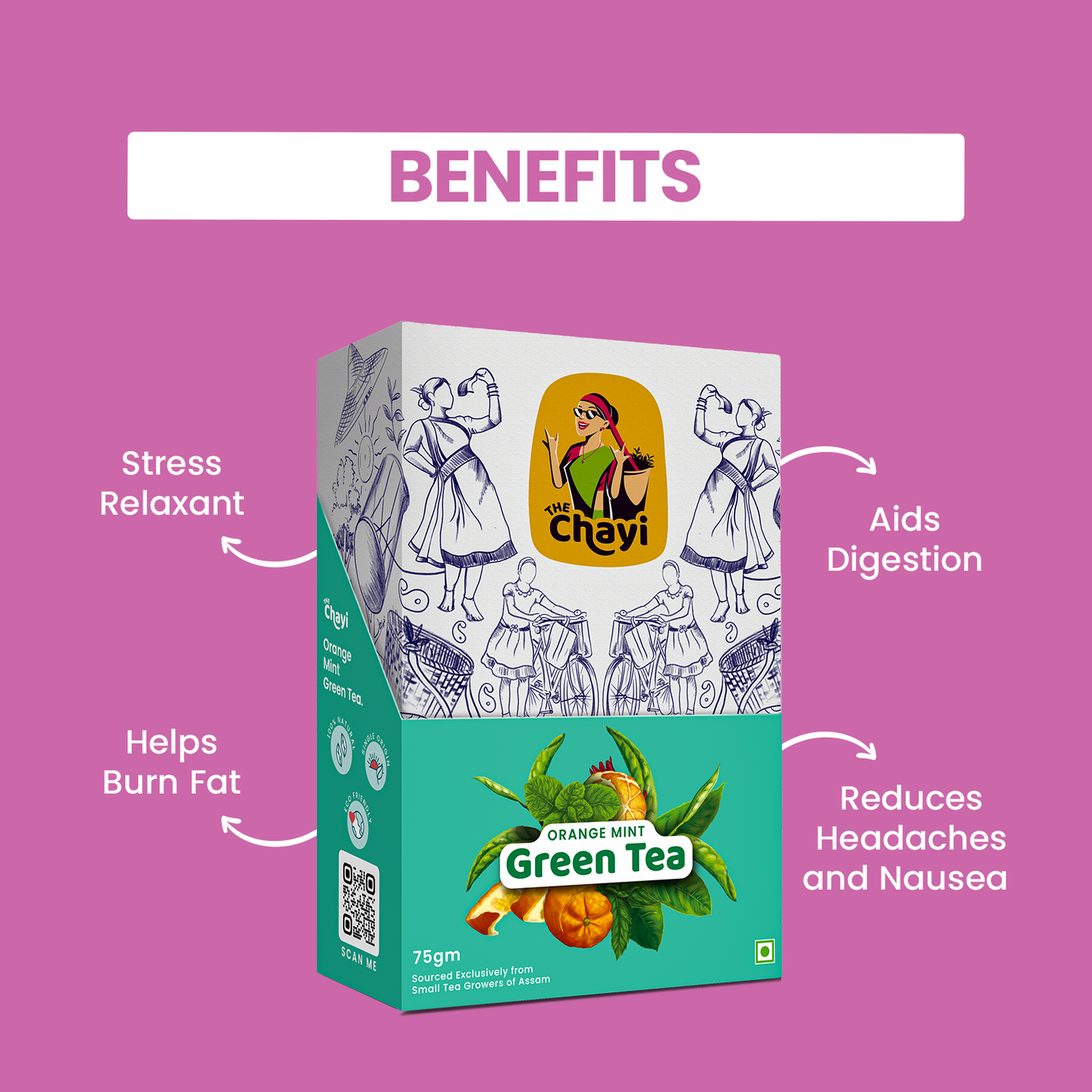 Orange Mint Green Tea